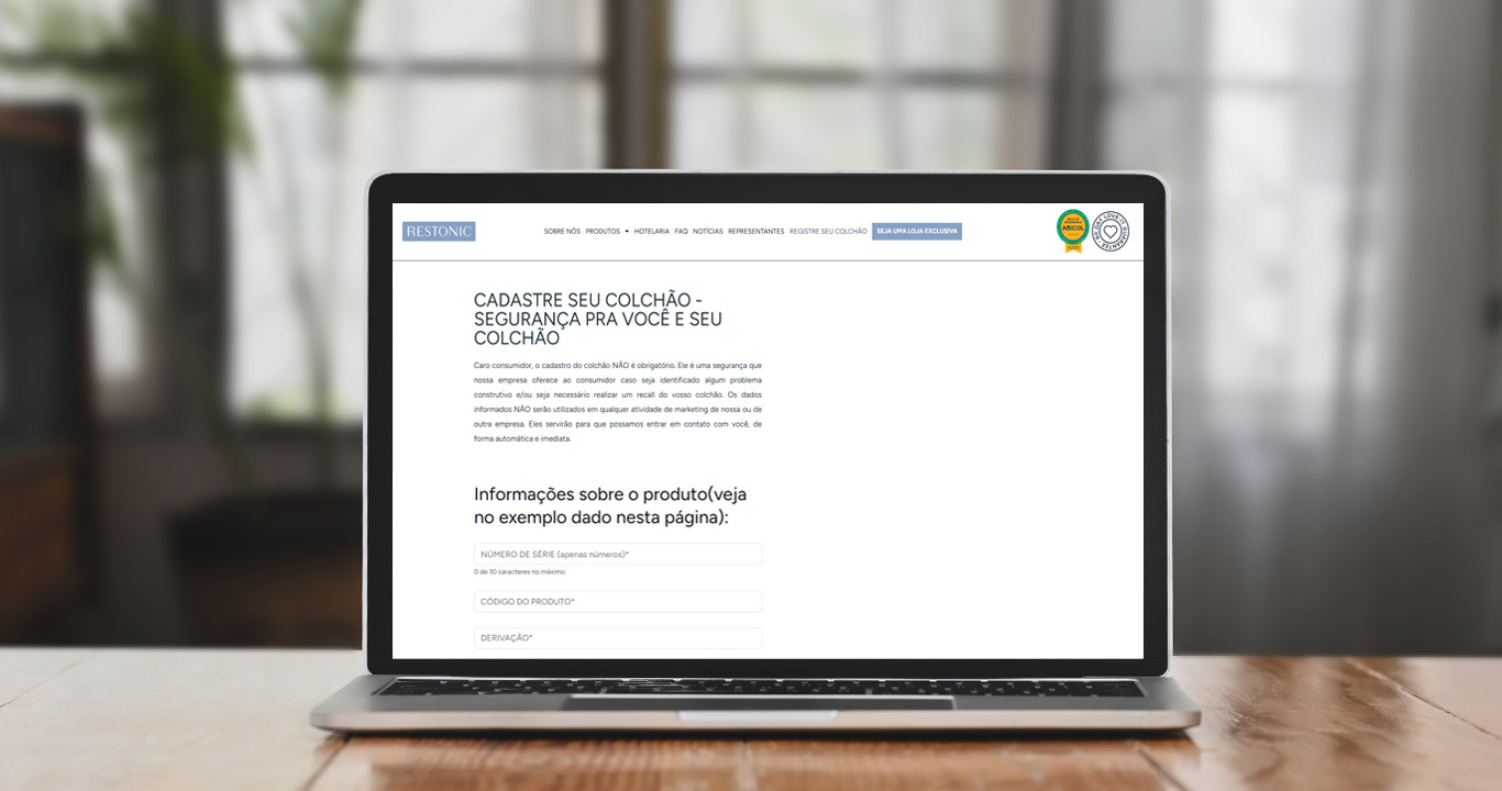 COM-02.19 – Registro do Colchão